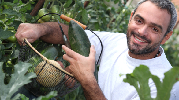 Riktiga män äter sallad